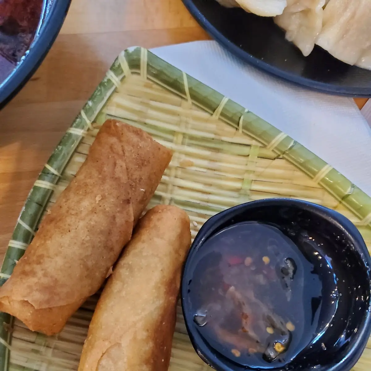 vegetable egg roll 4 炸素春卷
